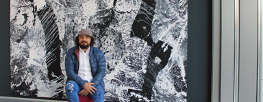 In Job ospita la mostra di Agron Hoti, artista eclettico ed astratto