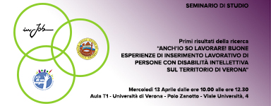 Seminario di studio: inclusione lavorativa di persone disabili